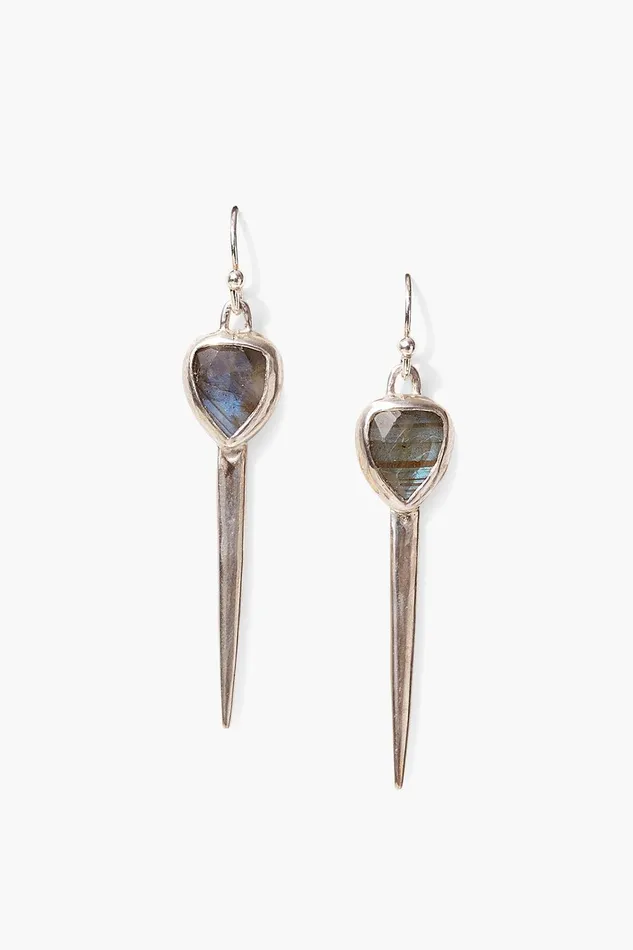 Rahel Dagger Earrings Labradorite Women Chan Luu Earrings
