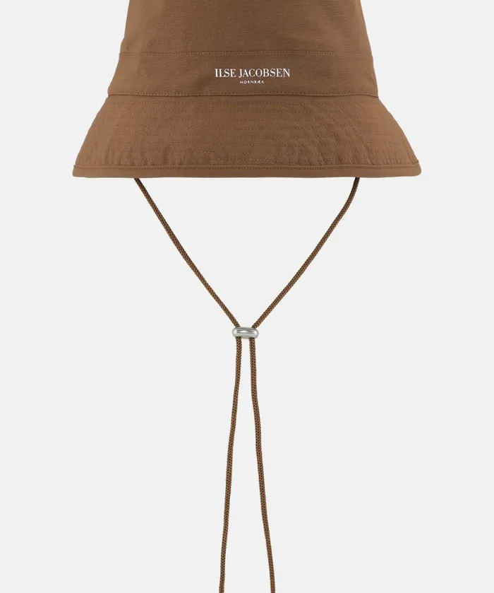 Rain Hat 8211 Walnut Rainwear Ilse Jacobsen Rain Accessories