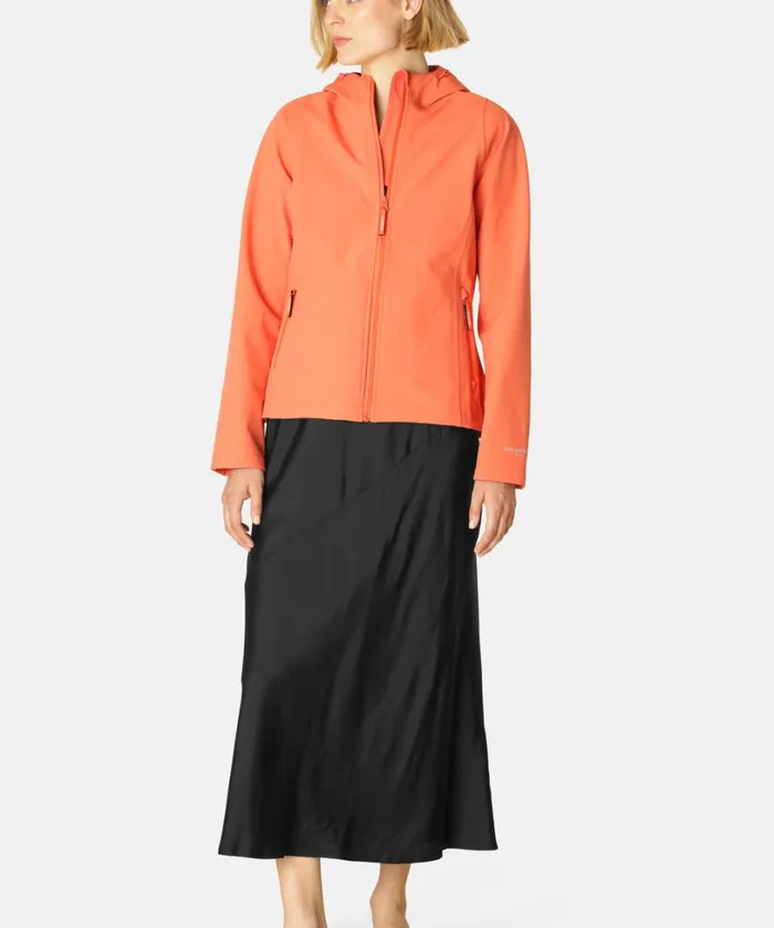 Rain Jacket 8211 Hot Orange Rainwear Ilse Jacobsen Raincoats