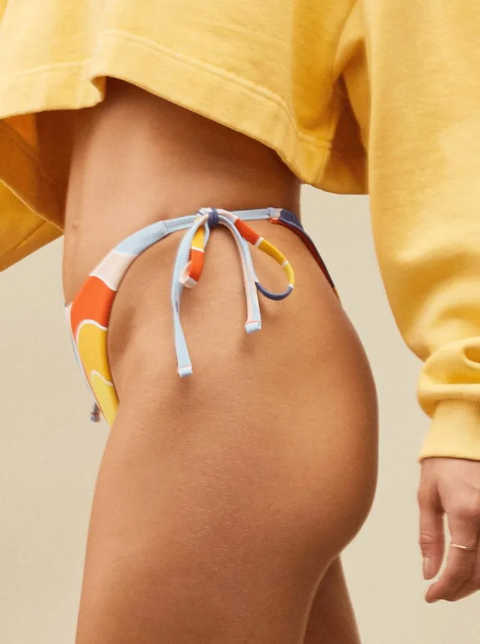 Roxy Bikinis Palm Cruz Cheeky Bikini Bottoms Tiger Lily Cruz 8211 Women Roxy Bikinis Palm Cruz Cheeky Bikini Bottoms Tiger Lily Cruz 8211 Women