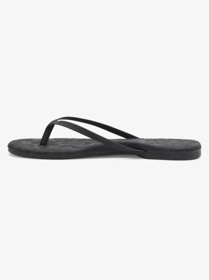 Roxy Flip Flops Gabbie FlipFlops Black 8211 Women Roxy Flip Flops Gabbie FlipFlops Black 8211 Women