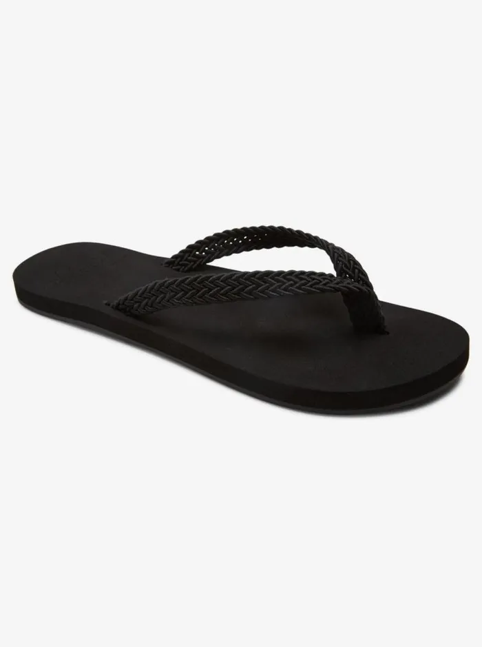 Roxy Flip Flops Malia FlipFlops Black 8211 Women
