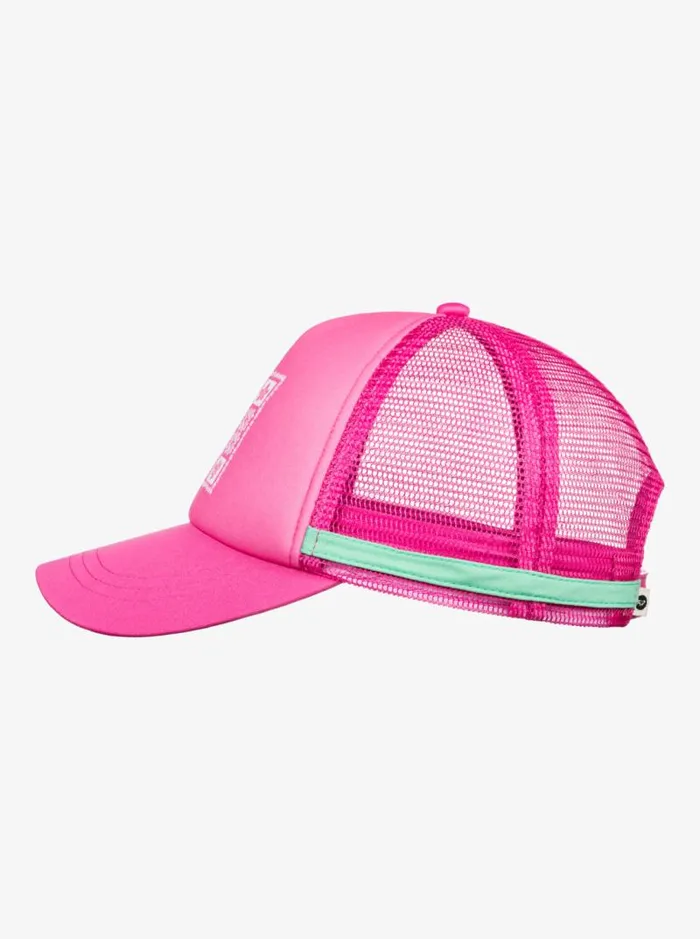 Roxy Hats Dig This Trucker Hat Shocking Pink 8211 Women Roxy Hats Dig This Trucker Hat Shocking Pink 8211 Women
