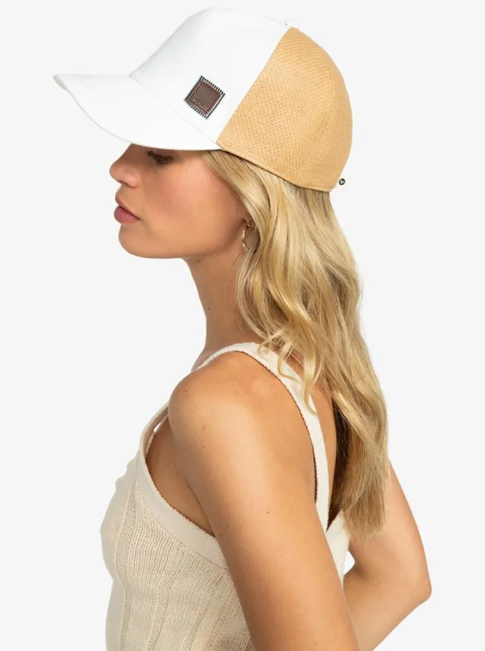 Roxy Hats Incognito Trucker Hat Marshmallow 8211 Women Roxy Hats Incognito Trucker Hat Marshmallow 8211 Women