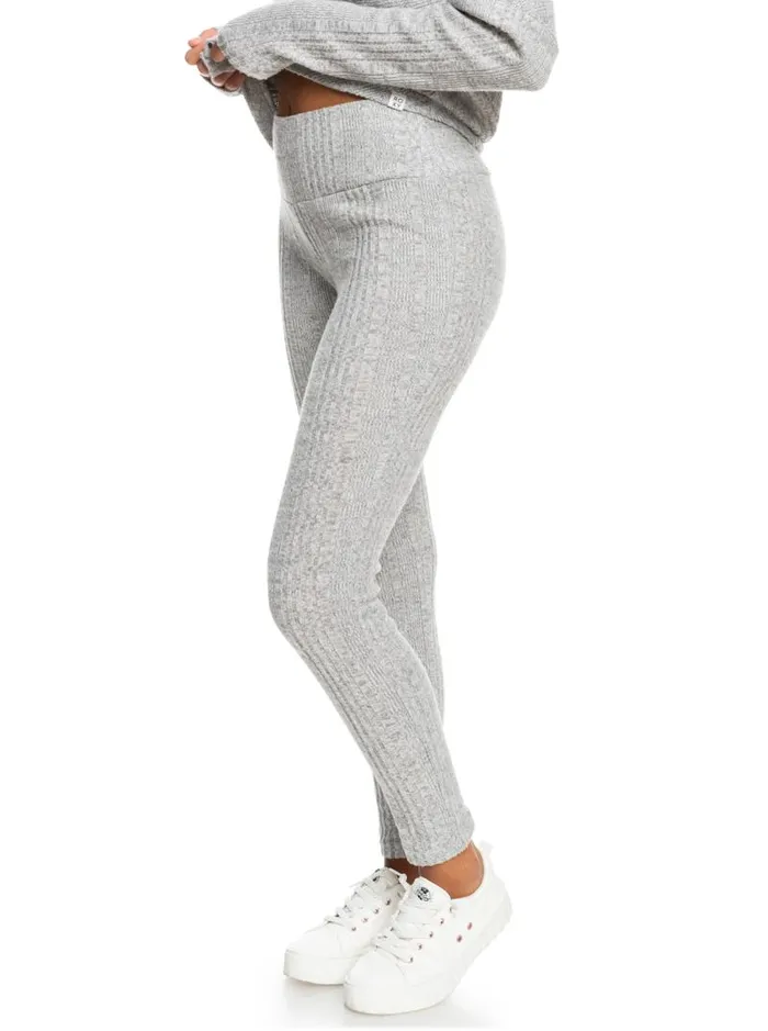 Roxy Loungewear Lazy Day NonDenim Pants Heritage Heather 8211 Women Roxy Loungewear Lazy Day NonDenim Pants Heritage Heather 8211 Women