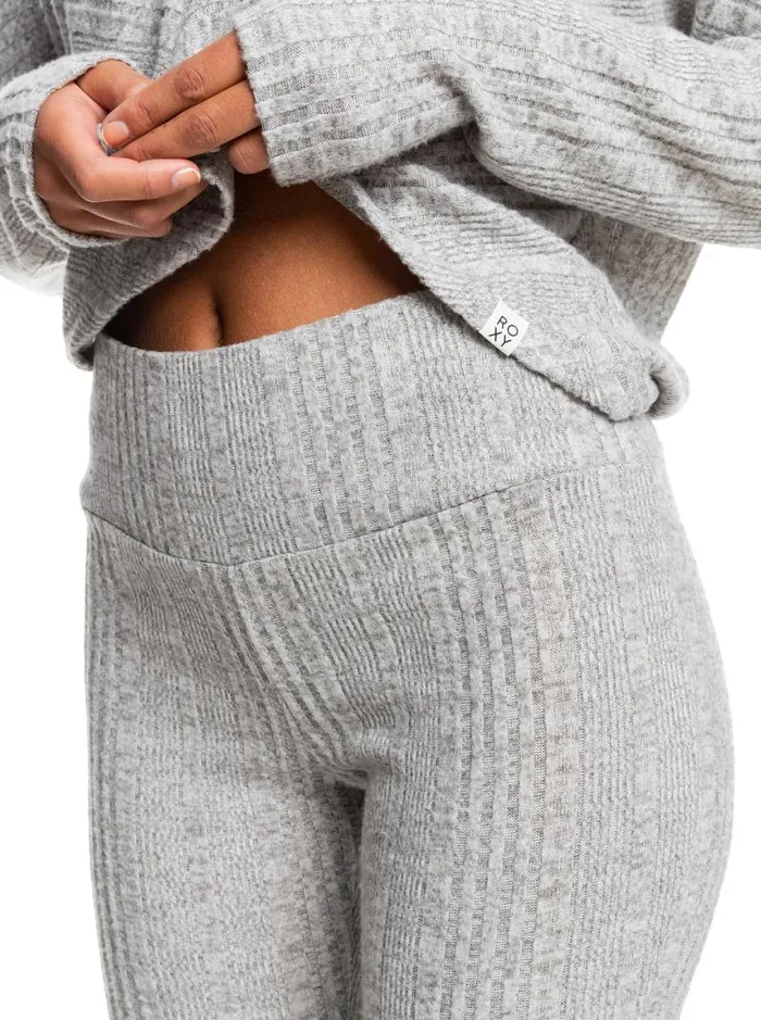 Roxy Loungewear Lazy Day NonDenim Pants Heritage Heather 8211 Women Roxy Loungewear Lazy Day NonDenim Pants Heritage Heather 8211 Women