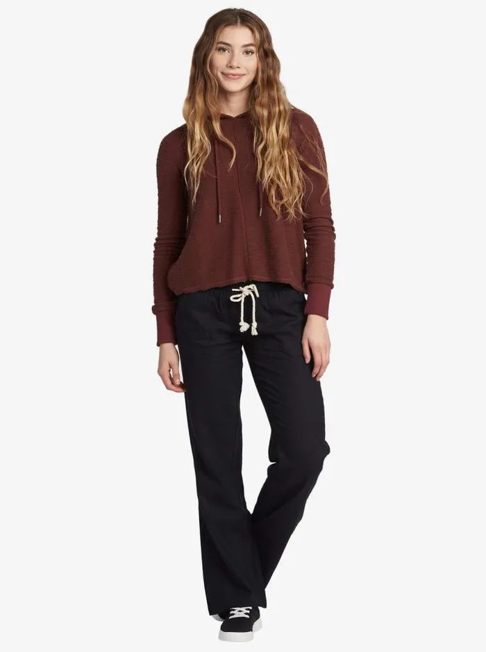 Roxy Pants and Jeans Oceanside Flared Pants True Black 8211 Women Roxy Pants and Jeans Oceanside Flared Pants True Black 8211 Women