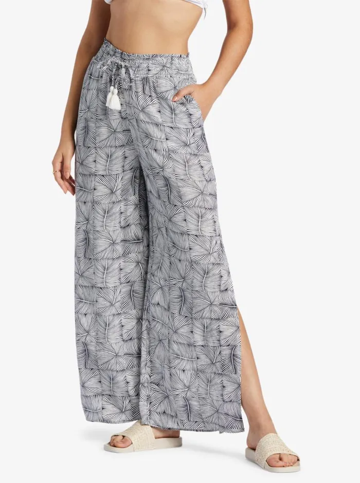 Roxy Pants and Jeans Tropical Rhythm Beachy Pants Mood Indigo Always Wild Big 8211 Women