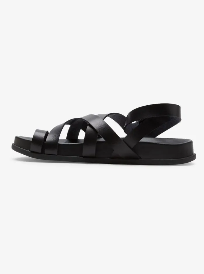 Roxy Sandals Ahri Sandals Black 8211 Women Roxy Sandals Ahri Sandals Black 8211 Women