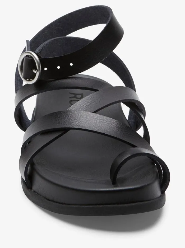 Roxy Sandals Ahri Sandals Black 8211 Women Roxy Sandals Ahri Sandals Black 8211 Women
