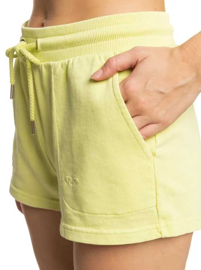 Roxy Shorts Taking It Easy Sweat Shorts Daiquiri Green 8211 Women Roxy Shorts Taking It Easy Sweat Shorts Daiquiri Green 8211 Women
