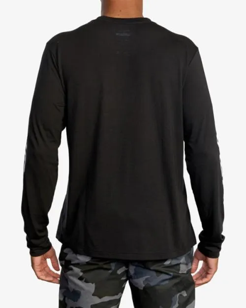 Rvca 2X Long Sleeve Tee Black SportMen Tees and Tanks