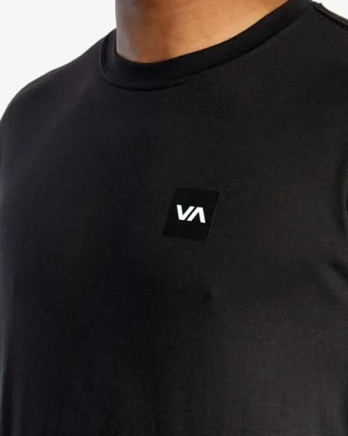 Rvca 2X Long Sleeve Tee Black SportMen Tees and Tanks