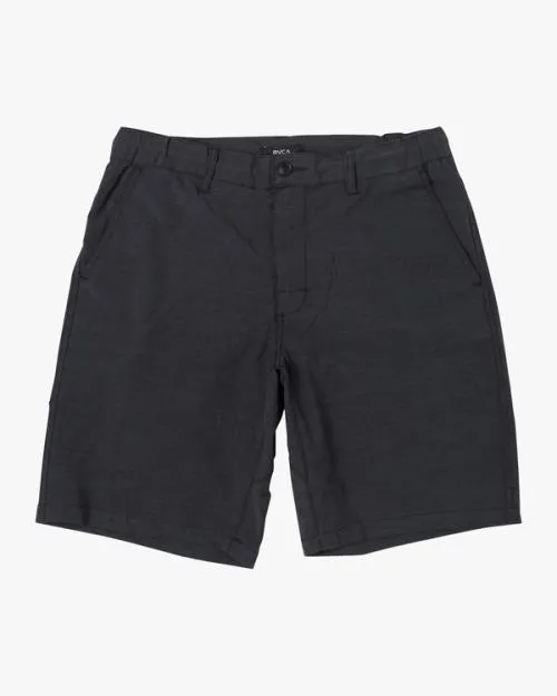 Rvca All Time Coastal 19034 Hybrid Short Rvca Black Men Shorts and Hybrids