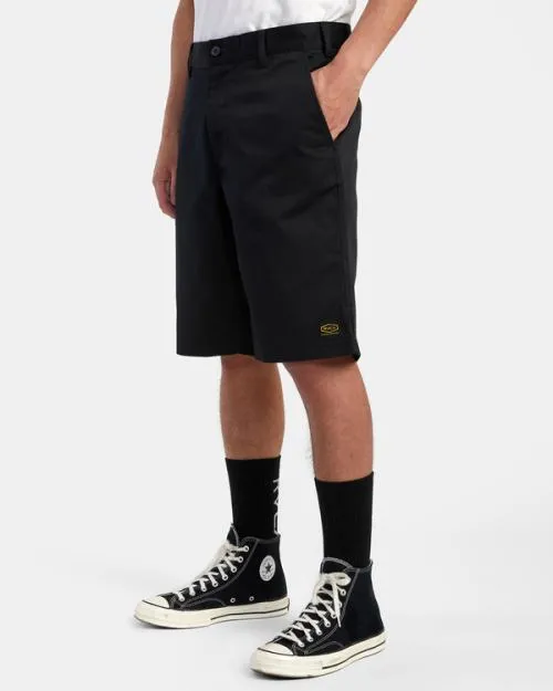 Rvca Americana Walkshorts 22034 Black Men Shorts and Hybrids