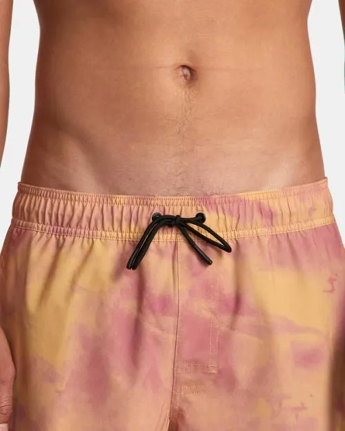 Rvca Apex Elastic Waist Boardshorts 17034 Bamboo Men Boardshorts