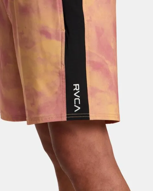 Rvca Apex Elastic Waist Boardshorts 17034 Bamboo Men Boardshorts