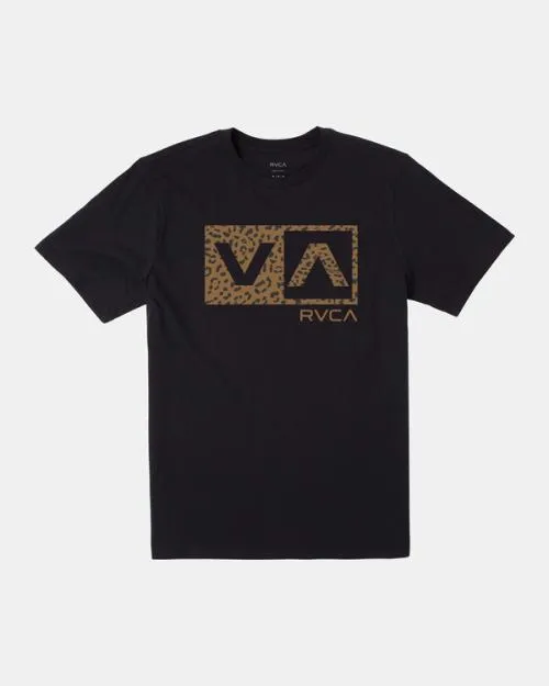 Rvca Boy039s Balance Box TShirt Black Boys Tees and Tanks