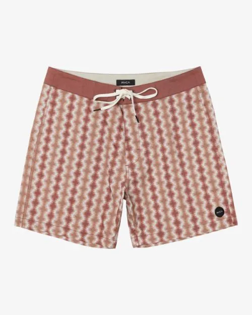 Rvca Brookes Boardshorts 16034 Cinnabar Men Boardshorts