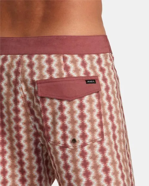 Rvca Brookes Boardshorts 16034 Cinnabar Men Boardshorts