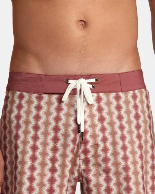 Rvca Brookes Boardshorts 16034 Cinnabar Men Boardshorts