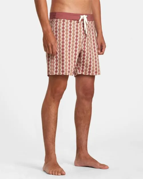 Rvca Brookes Boardshorts 16034 Cinnabar Men Boardshorts