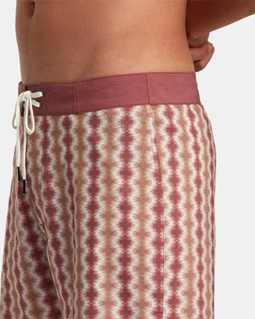 Rvca Brookes Boardshorts 16034 Cinnabar Men Boardshorts