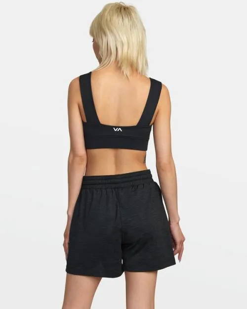 Rvca CAble Workout Shorts Black SportWomen Athletic Shorts