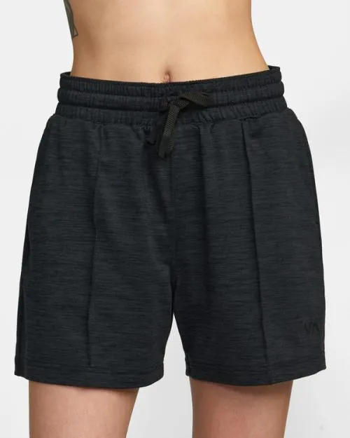 Rvca CAble Workout Shorts Black SportWomen Athletic Shorts