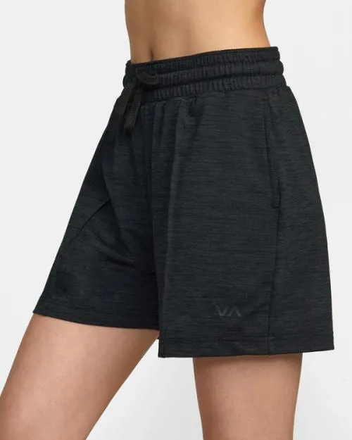 Rvca CAble Workout Shorts Black SportWomen Athletic Shorts