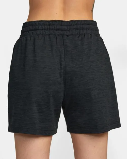 Rvca CAble Workout Shorts Black SportWomen Athletic Shorts