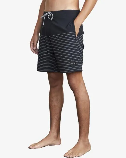 Rvca Curren Boardshorts 18034 Black Men Boardshorts