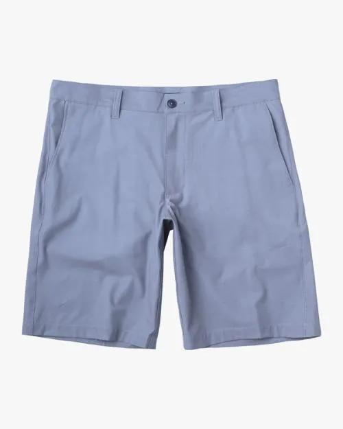 Rvca Daggers Hybrid Chino Shorts 18034 Slate Men Shorts and Hybrids