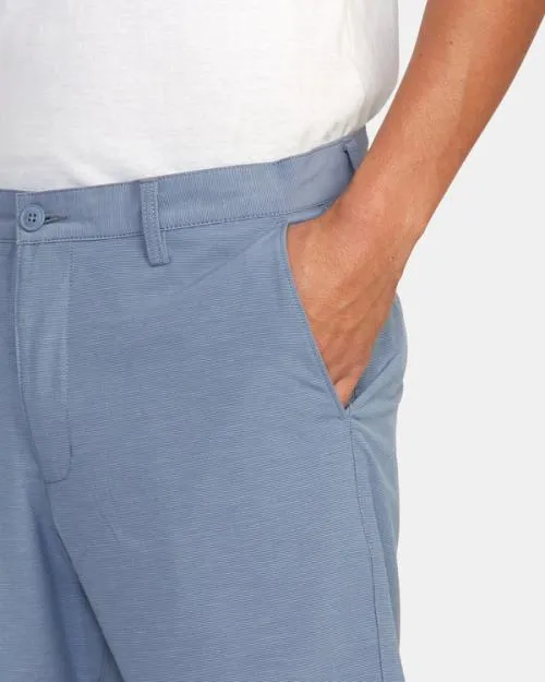 Rvca Daggers Hybrid Chino Shorts 18034 Slate Men Shorts and Hybrids