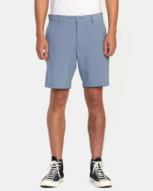 Rvca Daggers Hybrid Chino Shorts 18034 Slate Men Shorts and Hybrids