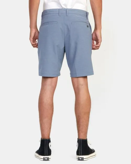 Rvca Daggers Hybrid Chino Shorts 18034 Slate Men Shorts and Hybrids