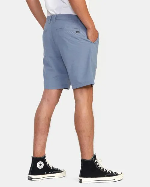 Rvca Daggers Hybrid Chino Shorts 18034 Slate Men Shorts and Hybrids