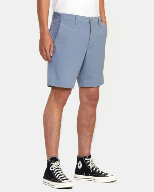 Rvca Daggers Hybrid Chino Shorts 18034 Slate Men Shorts and Hybrids