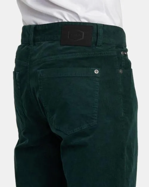 Rvca Daggers Pigment Corduroy Pants Hunter Green Men Pants
