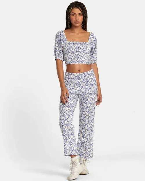 Rvca Drip HighWaisted Pants Coast Women Pants
