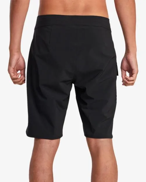 Rvca Eastern Boardshorts 20034 All Black Men Boardshorts