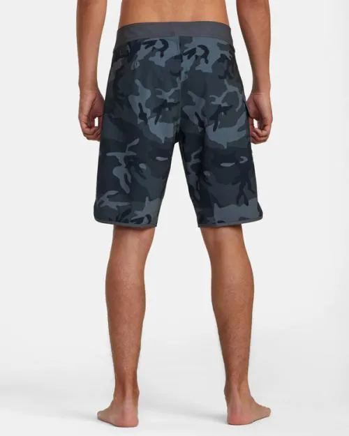Rvca Eastern Boardshorts 20034 Black Camo Men Boardshorts