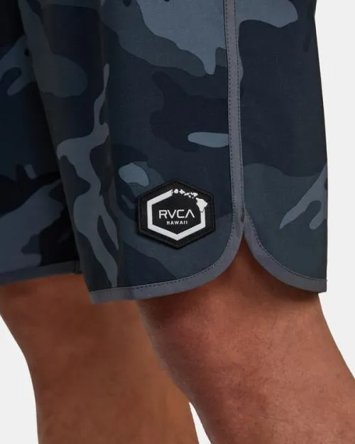 Rvca Eastern Boardshorts 20034 Black Camo Men Boardshorts