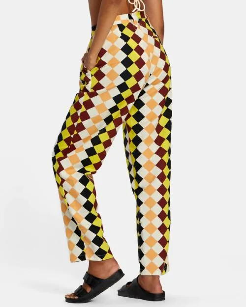 Rvca Greenpacha Peru Loose Fit Pants Multi Women Pants