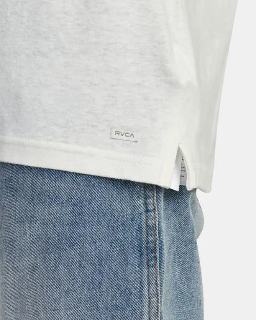 Rvca HiGrade Hemp Tee Natural Men Short Sleeves