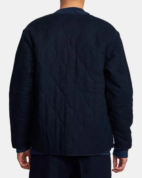 Rvca HiGrade Jacket Indigo Men Jackets