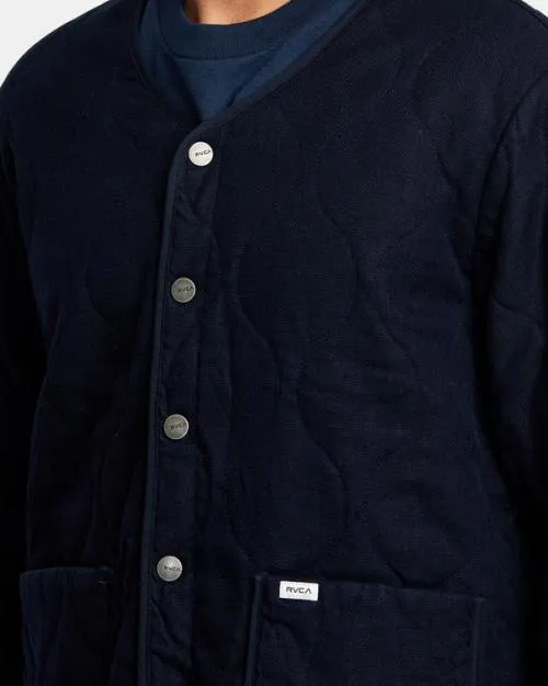 Rvca HiGrade Jacket Indigo Men Jackets