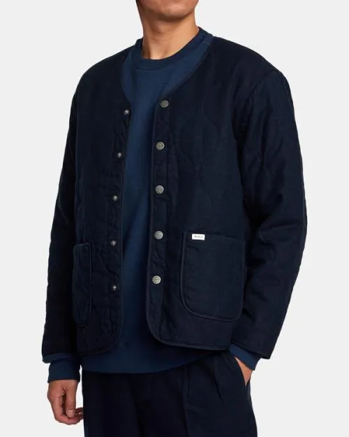 Rvca HiGrade Jacket Indigo Men Jackets