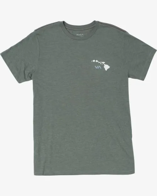 Rvca ISLAND RADIO SS Jade Men Short Sleeves