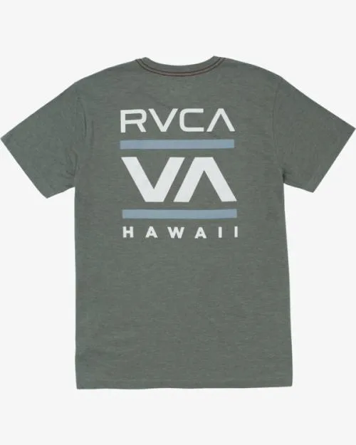 Rvca ISLAND RADIO SS Jade Men Short Sleeves